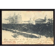 CIUDAD DE BUENOS AIRES ARGENTINA tarjeta postal 1904 MUY RARA